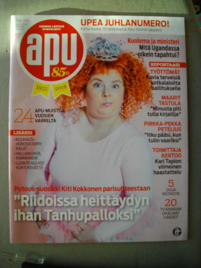 Apu lehti Nro 8/2018 (23.1)