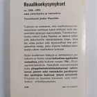 Jouko Haavisto : Reaalikoeohjeita : reaalikoekysymykset v... - pikkukuva 2