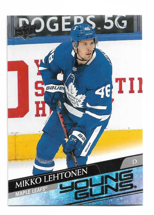2020-21 Upper Deck Young Guns RC #721 Mikko Lehtonen