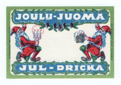 JOULU-JUOMA Etiketti