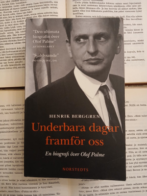 Underbara dagar framför oss: en biografi över Olof Palme