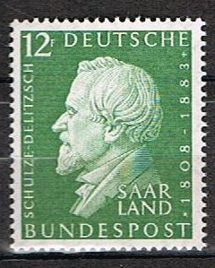 L-Saksa Saarland 1958 - Schulze-Delitzsch ++