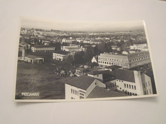 VANHA Postikortti Pieksamäki 1950-l Alkup.Mallikappale