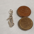 Hopeinen riipus, Merihevonen Hela 925 fish Charm - pikkukuva 3