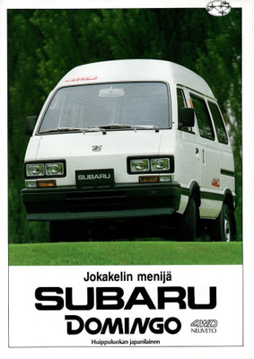 Subaru Domingo 4WD -esite, 1988