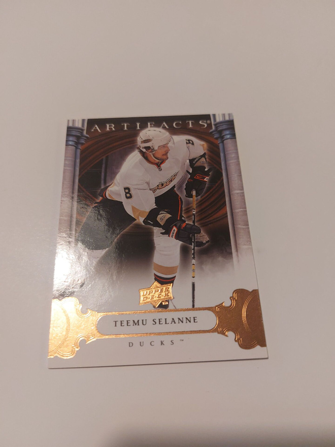 2009-10 Artifacts #25 Teemu Selänne