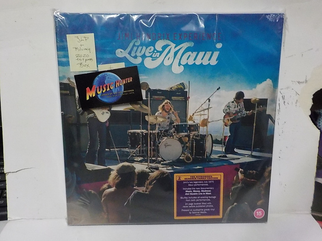 JIMI HENDRIX... LIVE IN MAUI UUSI SS 3LP BOXSET + BLURAY