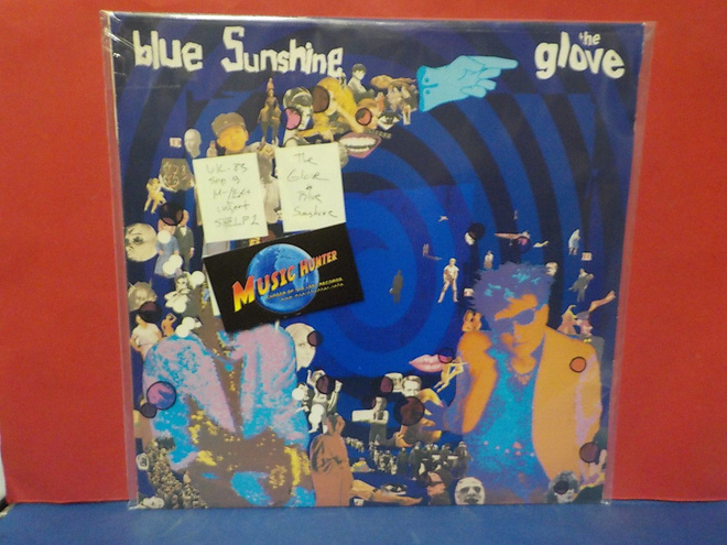 THE GLOVE - BLUE SUNSHINE M-/EX+ UK -83 SEP 9 PRESS LP