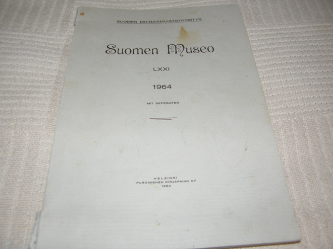 Suomen Museo LXXI 1964