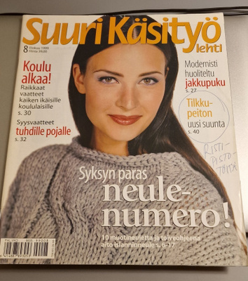 SUURI KÄSITYÖ 8/1999, lehti