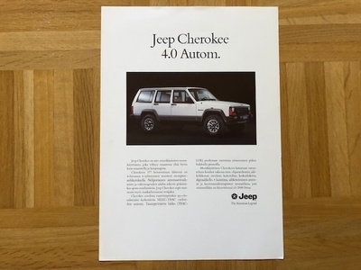Esite Jeep Cherokee 4.0 Autom., ~1990