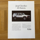 Esite Jeep Cherokee 4.0 Autom., ~1990 - pikkukuva 1