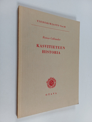 Runar Collander : Kasvitieteen historia