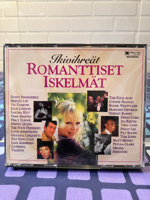 Ikivihreät romanttiset iskelmät 4-cd