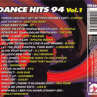 Various • Dance Hits 94 Vol.1 CD - pikkukuva 2