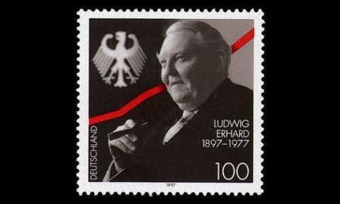 Saksa 1904 ** Ludwig Erhard, poliitikko (1997)