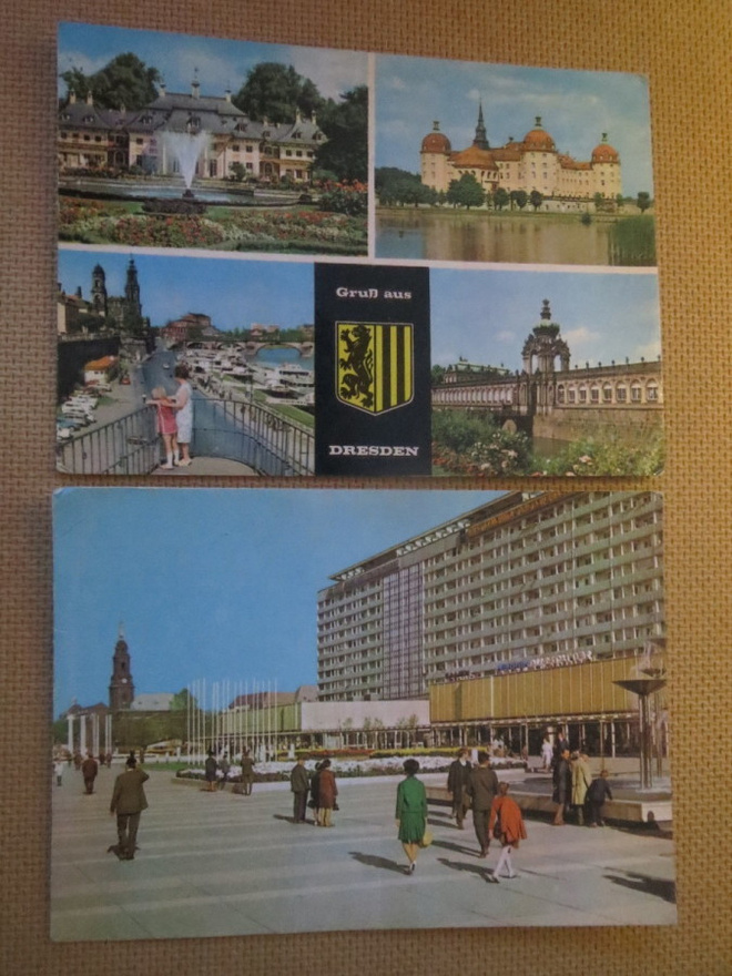 DDR: Dresden - kaksi kaupunkikorttia