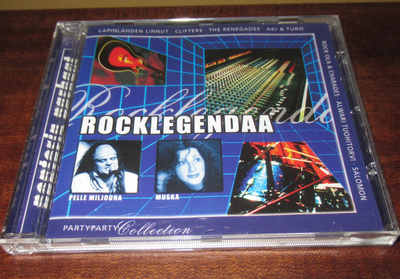 Rocklegendaa cd-levy
