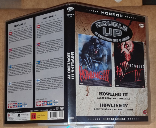 DVD Howling III / Howling IV FI