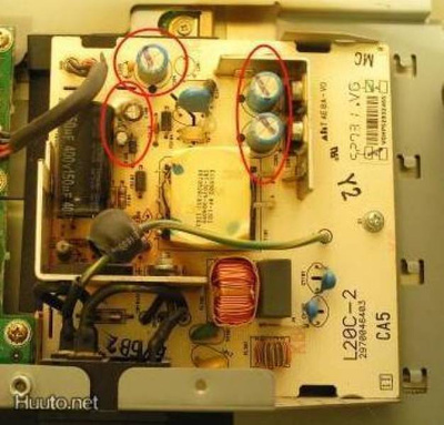 Viewsonic VP201B 5 elkon paketti