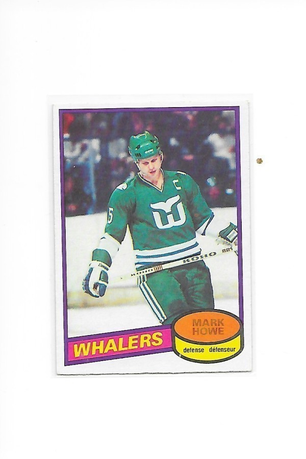 1980-81 OPC #160 Mark Howe Hartford Whalers