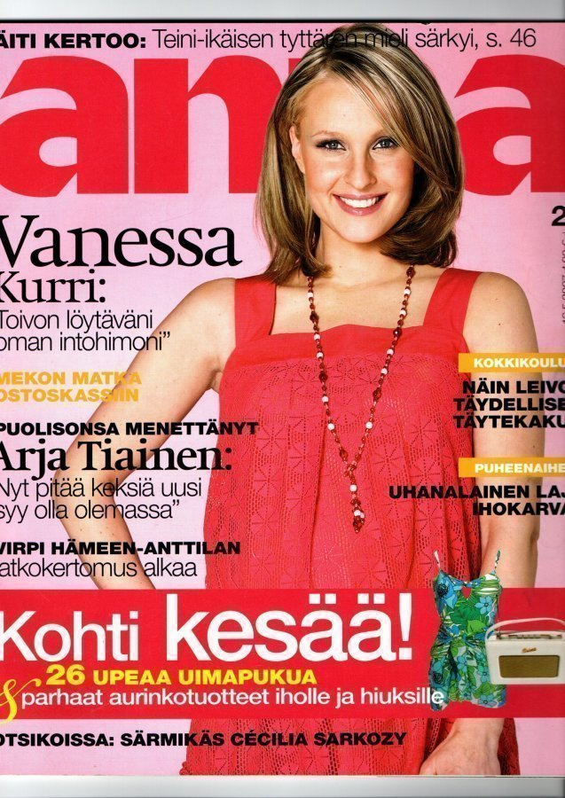 Anna n:o 20 2007 Miss Suomi. Arja. Simo. Annakka.