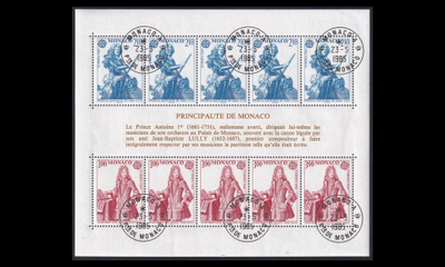 Monaco 1681-2BL28 o Europa (1985)
