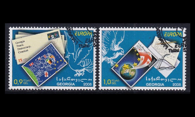 Georgia 560-1 o Europa kirje 2008