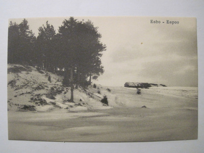 VANHA Postikortti Espoo HUIPPUKUNTO ennen-1905