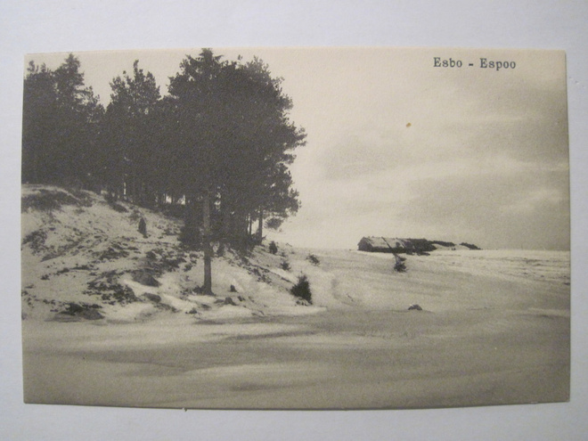 VANHA Postikortti Espoo HUIPPUKUNTO ennen-1905