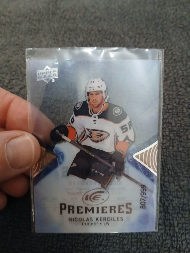 Nicolas Kerdiles - ICE premieres 807/999, Anaheim Ducks