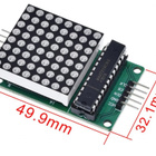 8x8 Led Matriisi Moduuli MAX7219 Piirillä - pikkukuva 3