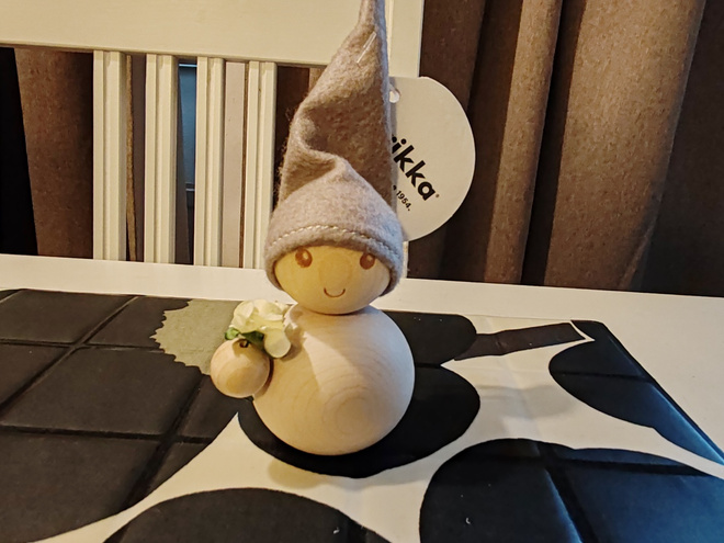 Aarikka Tonttu Pakkanen Onnittelija