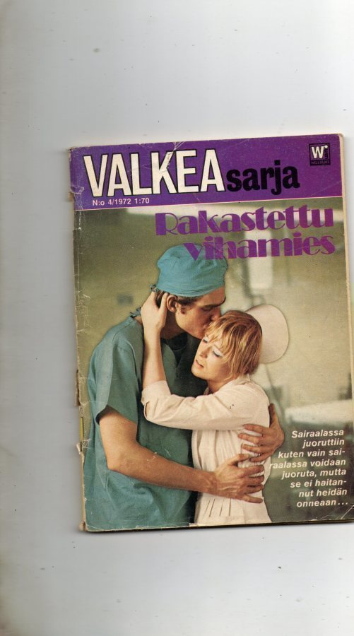 Valkeasarja n:o 4 1972 Rakastettu vihamies