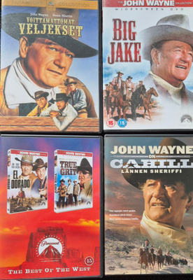 John Wayne 5 leffaa -DVD