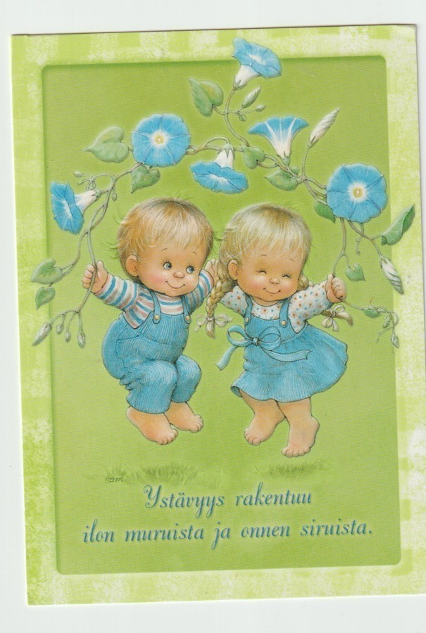 Ystävyys rakentuu ilon murui......
