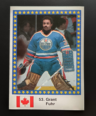 1989 Semic Pepsi #53 Grant Fuhr