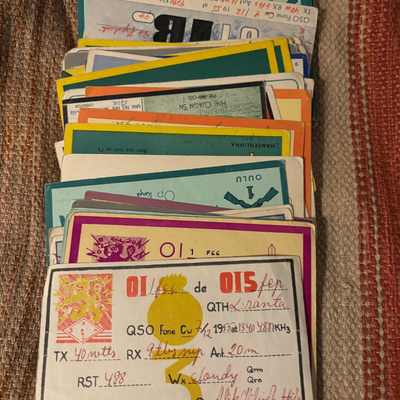 QSO kortit 60kpl