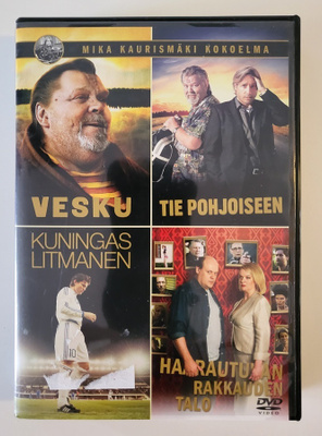 Mika Kaurismäki kokoelma. 4kpl DVD