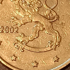 Suomi 2002 20c leijonan kielen ja miekan välissä patti - pikkukuva 1