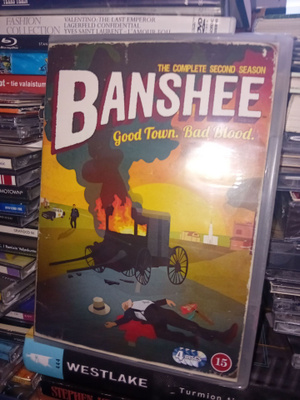 DVD BANSHEE TOINEN KAUSI ( UUSI ) SIS POSTIKULU