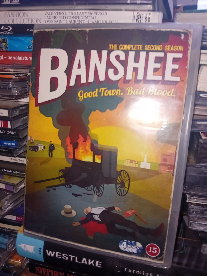 DVD BANSHEE TOINEN KAUSI ( UUSI  ) SIS POSTIKULU