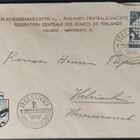 Shakkiolympialaiset -merkki FDC-kuorella 1952, kulkenut - pikkukuva 1