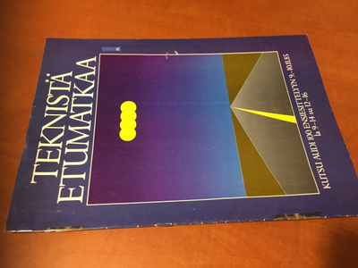 TEKNISTÄ ETUMATKAA 1985