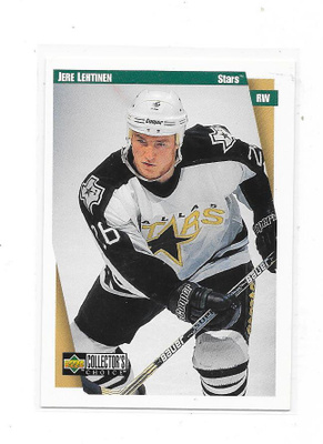 1997-98 Collectors Choice #74 Jere Lehtinen Dallas Stars