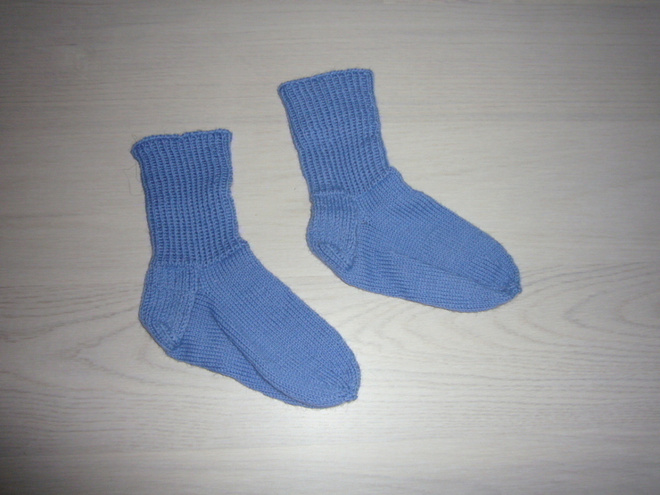 Villasukat koko 28-30. Siniset