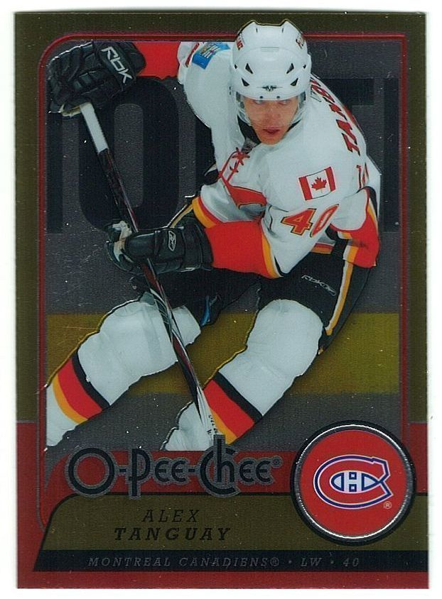 08-09 O-Pee-Chee Metal #489 Alex Tanguay