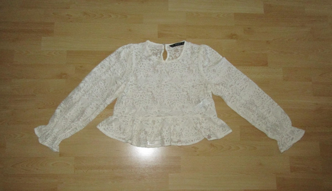 Zara pitsipaita, koko XS, UUSI!