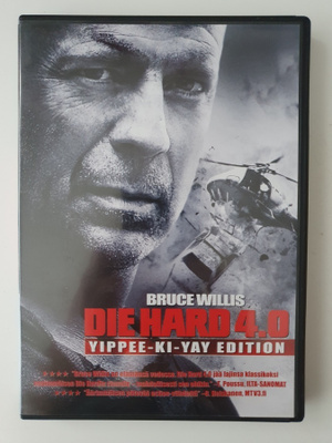 Die Hard 4.0, Bruce Willis, 2 Levyä! - DVD