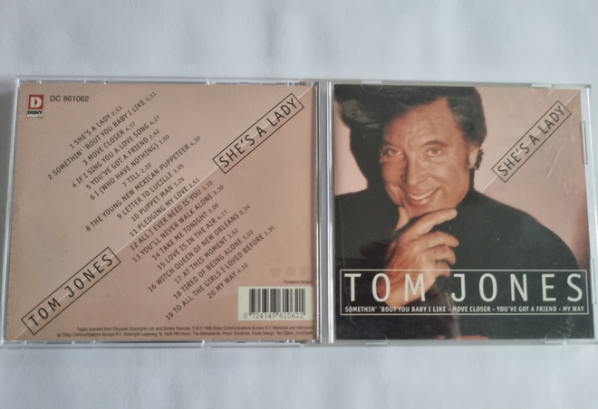 TOM JONES: SHE'S A LADY CD